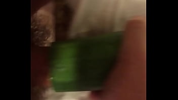 Preview 3 of Bangalore Kannda Sex Videos - Fucking a Hollow Cucumber at Home
