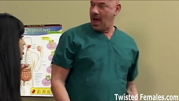 Preview 1 of Zpextbtkf - Ice La Fox punishes her male nurse