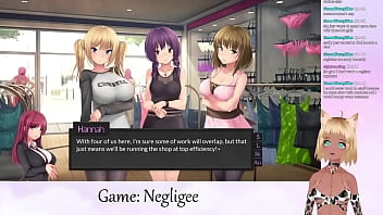 Preview 3 of D Angelo Brazzers - VTuber LewdNeko Plays Negligee Part 4
