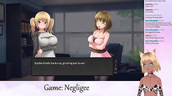 Preview 1 of D Angelo Brazzers - VTuber LewdNeko Plays Negligee Part 4
