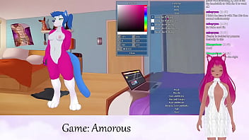 Preview 2 of Son And Xxx Anal - VTuber LewdNeko Plays Amorous Part 1