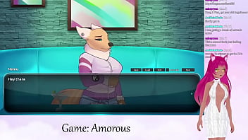 Preview 3 of Son And Xxx Anal - VTuber LewdNeko Plays Amorous Part 1