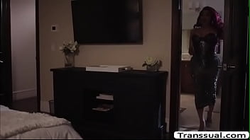 Preview 1 of Dad Roped Daughter - TS Jessy loves when she suck dudes cock
