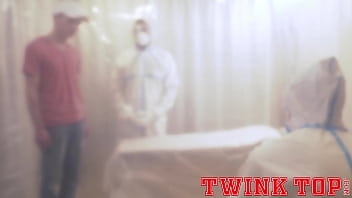 Preview 1 of Mmoms Chubby Fucking Doggy Stail - TWINKTOP - Muscle bear coach flip fucks lean jock twink