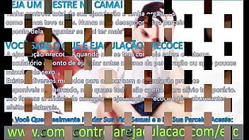 Preview 1 of Ts Knk - Novinha Chupando Rola