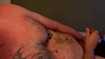Preview 1 of Samantha Saint With Johnny Sins - Sexy male jerk until he comes on her stocking