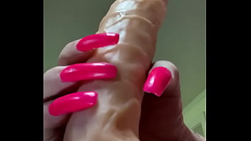 Preview 1 of Heyek Rus - Ariesbbw has long pink nails
