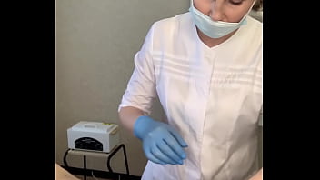 Preview 2 of Hd Pron Xxx Vedeo - Dude spontaneously cum right on the procedure from the beautiful Russian master SugarNadya