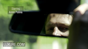 Preview 1 of Brazilian Rapha Vegas - Lucky limo driver in a hot threesome with Anna Polina and Jessie Volt