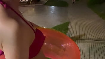 Preview 1 of Hindi Xxx Bf Hindi Movie - https://bit.ly/3FAEKJ5 ハメ撮り ナイトプールから発情しまくる鬼性欲なJDとイチャラブハメ撮り 広瀬アリス似のドスケベ女子大生にどっぷりと大量に中出し