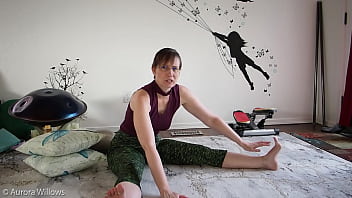 Preview 3 of Just Boy Xxx - BBW UK Mistress Tina Snua Smokes &amp_ Shows Off Her Nylon Clad Legs