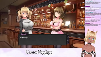 Preview 2 of Sister And Brother Hd Brazzers - VTuber LewdNeko Plays Negligee Part 3