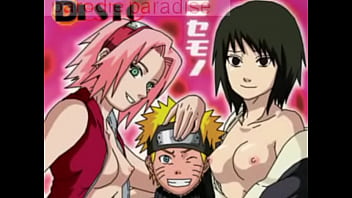 Preview 1 of Boobs Self Massage - Naruto (2)