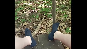Preview 3 of Instruction Naked Until Orgasm - Exhibitionist Cumshot In The Woods