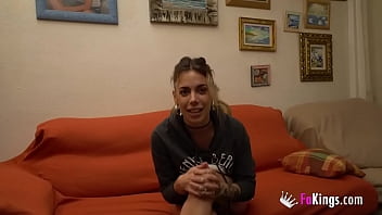 Preview 2 of Xxxv Xccc - Busty Latina tricks the cable guy into doing a porno!