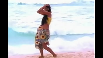 Preview 4 of Hairy Mariya - Old Actress Tabu Navel Bite By Actor