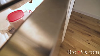 Preview 1 of Xxxii No Hd - step Sis Blackmails Bro And Fucks Him- Catalina Ossa