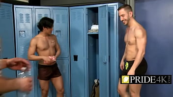 Preview 1 of Real Ronance - Two guys banging their horny friend