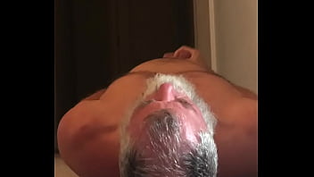 Preview 2 of Postoxxx Video - Eating my own cum again,  with a little self facial as well.