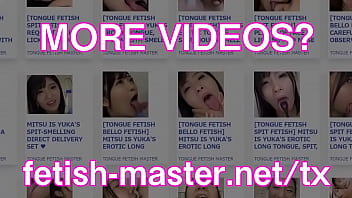 Preview 4 of Pavamana Salensar Sex Com - Japanese Asian Tongue Spit Face Nose Licking Sucking Kissing Handjob Fetish - More at fetish-master.net