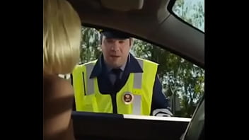 Preview 2 of San Mam Sexy - Russian policeman and naked chick CENSORED funny video