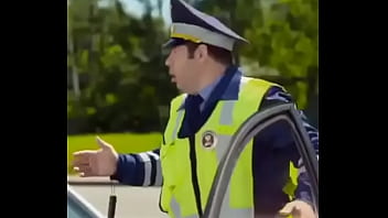 Preview 4 of San Mam Sexy - Russian policeman and naked chick CENSORED funny video