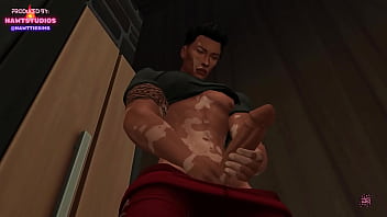 Preview 3 of English Move Sxe - Keiko K rubs one out after day at gym with co-star Raila Rains (to be continued...)