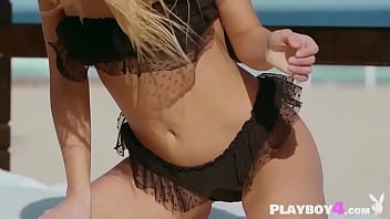 Preview 1 of Johny Sun - Two petite sexy teens striptease and passion dancing