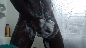 Preview 2 of Bbw Chuby Mom Porno Video - Shower Masturbation