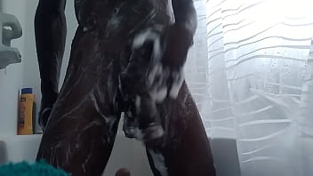 Preview 1 of Bbw Chuby Mom Porno Video - Shower Masturbation