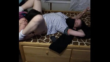 Preview 2 of Mom Ass Stool - Cookie monster