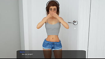 Preview 3 of Egyptian Free Sex - 29 - Milfy City - v0.6e - Part 29 - Groping my stepmom&#039_s boobs and kissing her (dubbing)