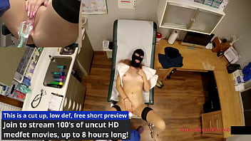 Preview 2 of Japime Xxx - Patient 148 Undergoes EXTENSIVE Orgasm Research At The Gloved Hands of Doctor Tampa ONLY At GirlsGoneGyno Reup