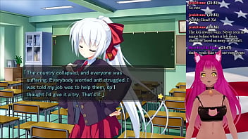 Preview 2 of Www Xxx Pe Com - VTuber LewdNeko Plays My Girlfriend is the President! Part 6