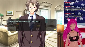 Preview 1 of Www Xxx Pe Com - VTuber LewdNeko Plays My Girlfriend is the President! Part 6