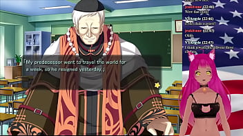 Preview 4 of Www Xxx Pe Com - VTuber LewdNeko Plays My Girlfriend is the President! Part 6