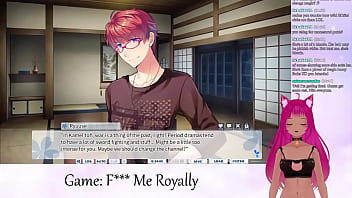 Preview 3 of Gals Club Sleeping Hd - Vtuber LewdNeko Plays F*** Me Royally Part 2