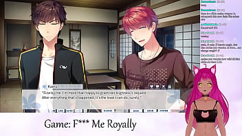 Preview 4 of Hnds Job - Vtuber LewdNeko Plays F*** Me Royally Part 1