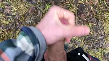 Preview 3 of Ellie Feet - Young Cute Boy Stroking Real Big Dick Outdoor / BOY ORGASM / Monster Cock