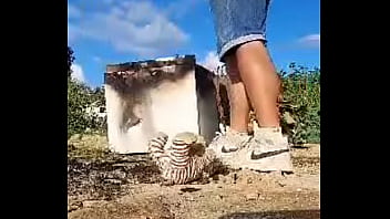 Preview 1 of Fock Video - Destruindo pel&uacute_cia com t&ecirc_nis