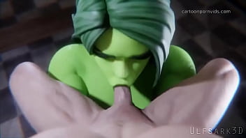 Preview 2 of Bilek Xxxx - She Hulk waiting fucked in the gym