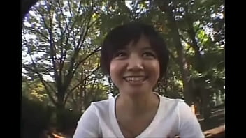 Preview 2 of Young Grandna - Asian lady gets Orgasm from a bicycle.