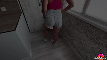 Preview 1 of Hot Thing - Big Ass Girl Sensual Fingering Narrow Pussy after