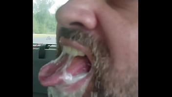 Preview 4 of Tamil Actress Meena Sexvideos - Stopped on a Roadtrip for a Mouthful of Cum