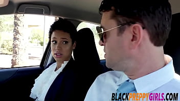 Preview 2 of Ripgal Step Brother - Amethyst Banks In Dark Chocolate Dick in Wet Pussy