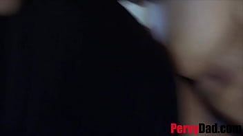 Preview 4 of Girl Teasing Wanker - Dad goes a lil extra over board!