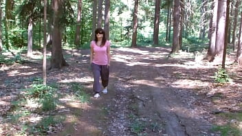 Preview 1 of Son Boy Friends Sex Mom - Sex Action in the Public Park-Valentina