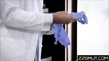 Preview 2 of Buzzers Big Boob - shady performs pregnancy test on teen