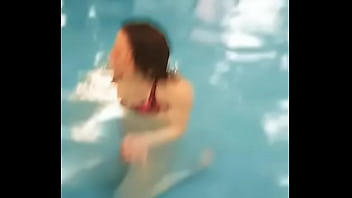Preview 1 of Husband Dpd - RANDOM CHICK SUCKS MY DICK IN PUBLIC HOTEL POOL