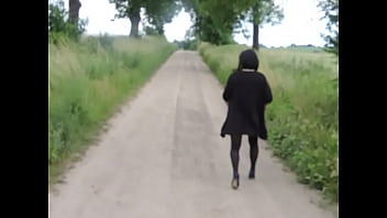Preview 2 of Madam Pussy - Beata is outdoor  walk